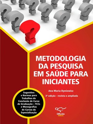 cover image of Metodologia da pesquisa em saúde